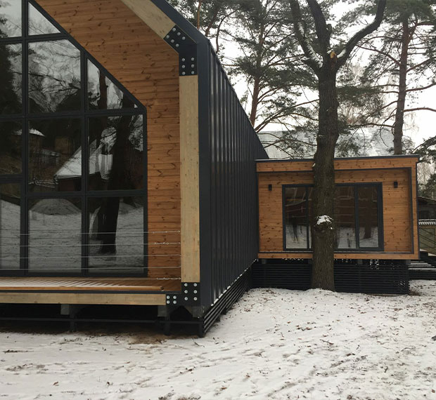 Винтовые сваи для каркасного дома в Михайлове