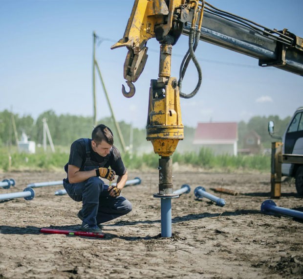Винтовые сваи с установкой в Михайлове