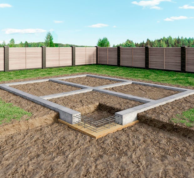 Ленточный фундамент под ключ в Михайлове