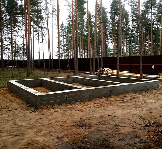 Свайно-ростверковый фундамент под ключ в Михайлове